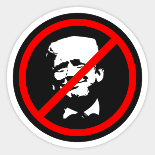 No Trump Sticker